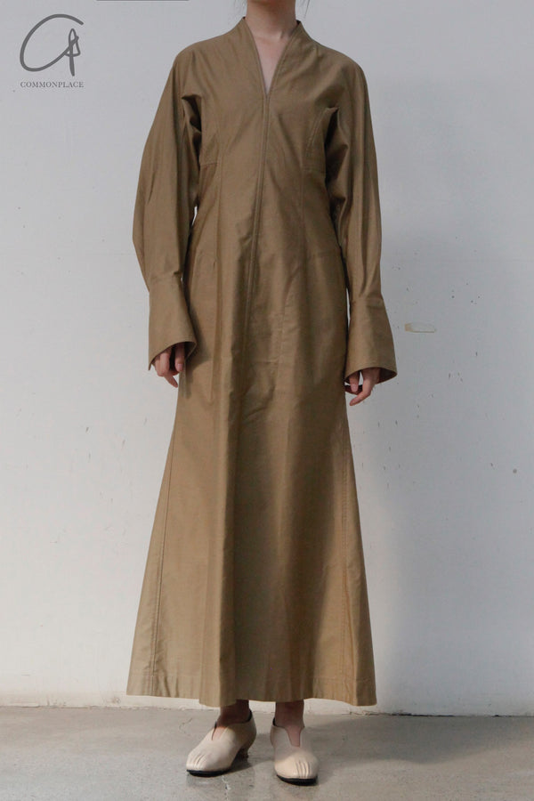 mame kurogouchi cotton long skirt MM22PS DR712